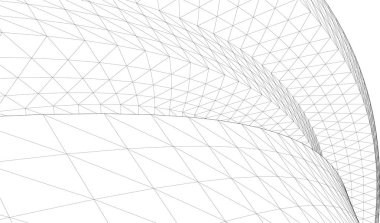 Soyut fütüristik arka plan, bir iş için modern grafik tasarımı, duvar kağıdı gökdelenleri tasarımı, dijital vektör illüstrasyonu. soyut mimari duvar kağıdı