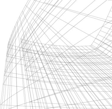 Soyut fütüristik arka plan, bir iş için modern grafik tasarımı, duvar kağıdı gökdelenleri tasarımı, dijital vektör illüstrasyonu. soyut mimari duvar kağıdı