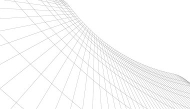 Soyut fütüristik arka plan, bir iş için modern grafik tasarımı, duvar kağıdı gökdelenleri tasarımı, dijital vektör illüstrasyonu. soyut mimari duvar kağıdı