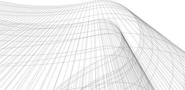 Soyut fütüristik arka plan, bir iş için modern grafik tasarımı, duvar kağıdı gökdelenleri tasarımı, dijital vektör illüstrasyonu. soyut mimari duvar kağıdı