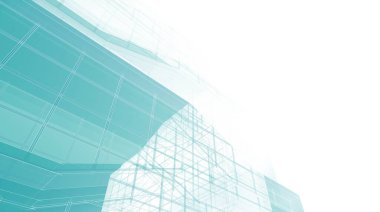 Soyut fütüristik arka plan, bir iş için modern grafik tasarımı, duvar kağıdı gökdelenler tasarımı, dijital illüstrasyon. soyut mimari duvar kağıdı