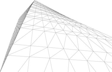 Soyut fütüristik arka plan, bir iş için modern grafik tasarımı, duvar kağıdı gökdelenleri tasarımı, vektör illüstrasyonu. soyut mimari duvar kağıdı