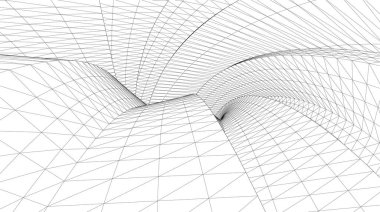 Soyut fütüristik arka plan, bir iş için modern grafik tasarımı, duvar kağıdı gökdelenleri tasarımı, vektör illüstrasyonu. soyut mimari duvar kağıdı