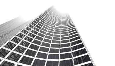 Soyut fütüristik arka plan, bir iş için modern grafik tasarımı, duvar kağıdı gökdelenler tasarımı, illüstrasyon. soyut mimari duvar kağıdı