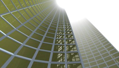 Soyut fütüristik arka plan, bir iş için modern grafik tasarımı, duvar kağıdı gökdelenler tasarımı, illüstrasyon. soyut mimari duvar kağıdı