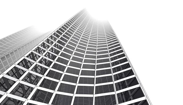 Soyut fütüristik arka plan, bir iş için modern grafik tasarımı, duvar kağıdı gökdelenler tasarımı, illüstrasyon. soyut mimari duvar kağıdı