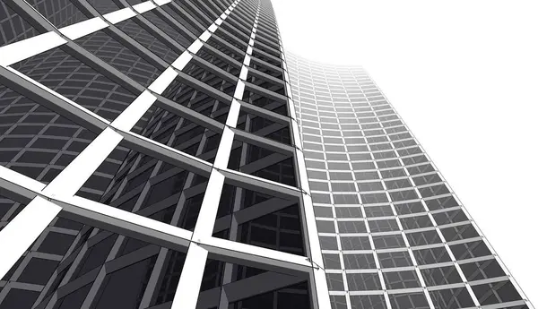 Soyut fütüristik arka plan, bir iş için modern grafik tasarımı, duvar kağıdı gökdelenler tasarımı, illüstrasyon. soyut mimari duvar kağıdı