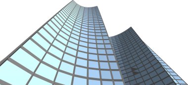 Soyut fütüristik arka plan, bir iş için modern grafik tasarımı, duvar kağıdı gökdelenleri tasarımı, vektör illüstrasyonu. soyut mimari duvar kağıdı