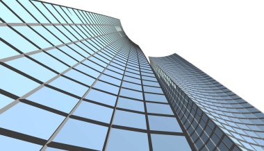 Soyut fütüristik arka plan, bir iş için modern grafik tasarımı, duvar kağıdı gökdelenleri tasarımı, vektör illüstrasyonu. soyut mimari duvar kağıdı