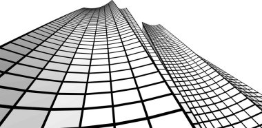 Soyut fütüristik arka plan, bir iş için modern grafik tasarımı, duvar kağıdı gökdelenleri tasarımı, vektör illüstrasyonu. soyut mimari duvar kağıdı