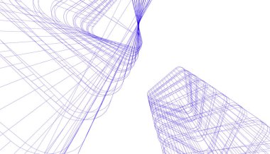 Soyut fütüristik arka plan, bir iş için modern grafik tasarımı, duvar kağıdı gökdelenleri tasarımı, vektör illüstrasyonu. soyut mimari duvar kağıdı