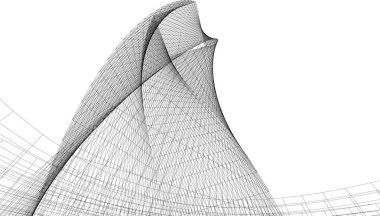 Soyut fütüristik arka plan, bir iş için modern grafik tasarımı, duvar kağıdı gökdelenleri tasarımı, vektör illüstrasyonu. soyut mimari duvar kağıdı