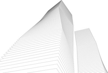 Soyut fütüristik arka plan, bir iş için modern grafik tasarımı, duvar kağıdı gökdelenleri tasarımı, vektör illüstrasyonu. soyut mimari duvar kağıdı