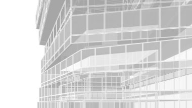 Soyut fütüristik arka plan, bir iş için modern grafik tasarımı, duvar kağıdı gökdelenler tasarımı, illüstrasyon. soyut mimari duvar kağıdı