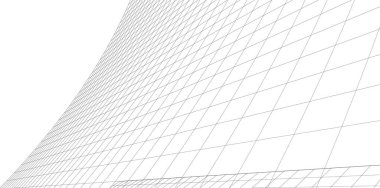  Gelecek perspektifi, soyut mimari duvar kağıdı tasarımı, dijital geometrik konsept arkaplan