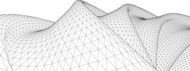  Gelecek perspektifi, soyut mimari duvar kağıdı tasarımı, dijital geometrik konsept arkaplan