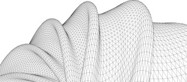  Gelecek perspektifi, soyut mimari duvar kağıdı tasarımı, dijital geometrik konsept arkaplan