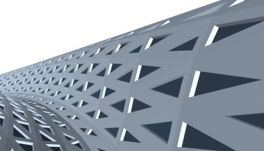 Soyut fütüristik arka plan, bir iş için modern grafik tasarımı, duvar kağıdı gökdelenleri tasarımı, vektör illüstrasyonu. soyut mimari duvar kağıdı