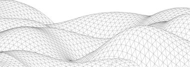  Gelecek perspektifi, soyut mimari duvar kağıdı tasarımı, dijital geometrik konsept arkaplan