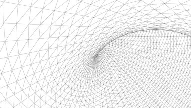  Gelecek perspektifi, soyut mimari duvar kağıdı tasarımı, dijital geometrik konsept arkaplan