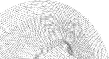  Gelecek perspektifi, soyut mimari duvar kağıdı tasarımı, dijital geometrik konsept arkaplan