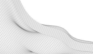  Gelecek perspektifi, soyut mimari duvar kağıdı tasarımı, dijital geometrik konsept arkaplan