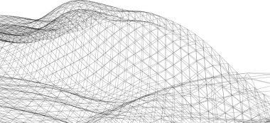 soyut mimari duvar kağıdı, dijital arkaplan