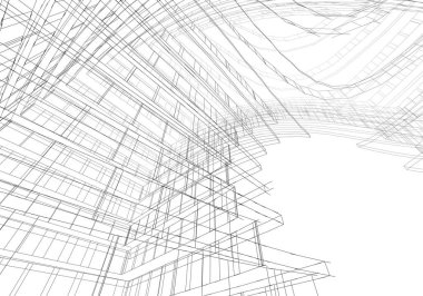 soyut mimari duvar kağıdı, dijital arkaplan