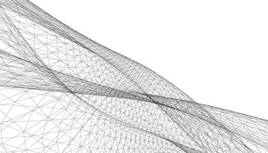 Soyut fütüristik arka plan, bir iş için modern grafik tasarımı, duvar kağıdı gökdelenleri tasarımı, vektör illüstrasyonu. soyut mimari duvar kağıdı