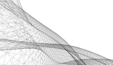Soyut fütüristik arka plan, bir iş için modern grafik tasarımı, duvar kağıdı gökdelenleri tasarımı, vektör illüstrasyonu. soyut mimari duvar kağıdı