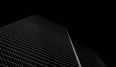 soyut mimari duvar kağıdı gökdelen tasarımı, dijital konsept arkaplan