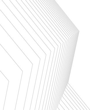  Gelecek perspektifi, soyut mimari duvar kağıdı tasarımı, dijital geometrik konsept arkaplan