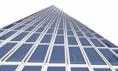 soyut mimari duvar kağıdı gökdelen tasarımı, dijital konsept arkaplan