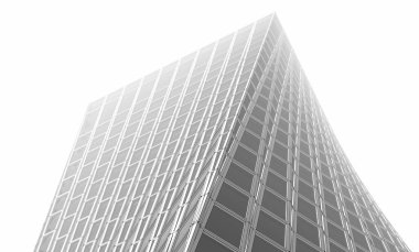 soyut mimari duvar kağıdı gökdelen tasarımı, dijital konsept arkaplan