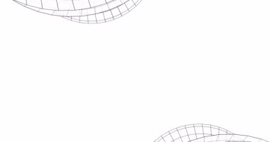 soyut mimari tasarım, binalar dijital konsept arka plan