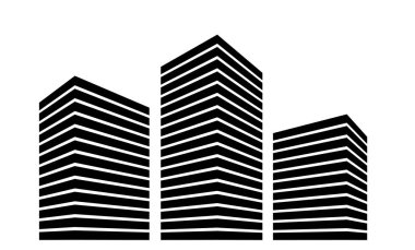 soyut mimari duvar kağıdı gökdelenler tasarım, dijital konsept arkaplan