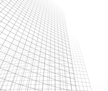 soyut mimari tasarım, dijital konsept arkaplanı oluşturma