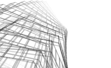 soyut mimari tasarım, dijital konsept arkaplanı oluşturma