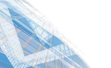 soyut mimari tasarım, dijital konsept arkaplanı oluşturma