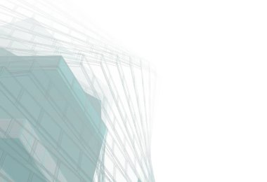 soyut mimari tasarım, dijital konsept arkaplanı oluşturma