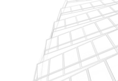 soyut mimari tasarım, dijital konsept arkaplanı oluşturma