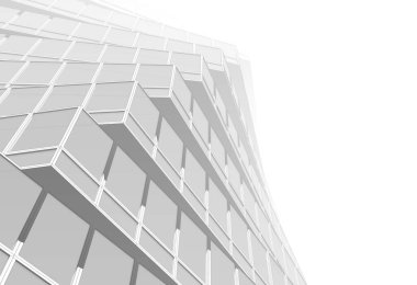 soyut mimari tasarım, dijital konsept arkaplanı oluşturma