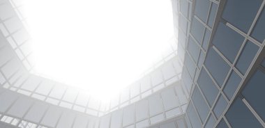 soyut mimari tasarım, dijital konsept arkaplanı oluşturma