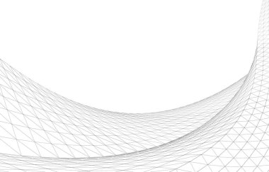 Gelecek perspektifi, soyut mimari duvar kağıdı tasarımı, dijital konsept arkaplan