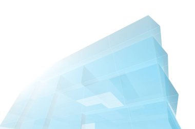 soyut mimari tasarım, dijital konsept arkaplanı oluşturma