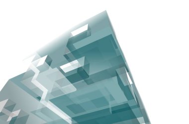 soyut mimari tasarım, dijital konsept arkaplanı oluşturma