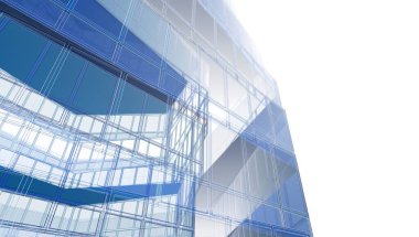 soyut mimari tasarım, dijital konsept arkaplanı oluşturma