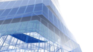 soyut mimari tasarım, dijital konsept arkaplanı oluşturma