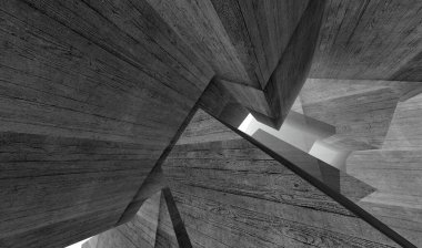 Soyut mimari tasarım. dijital kavram arkaplanı