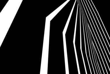 3D soyut mimari arka plan. resimleme